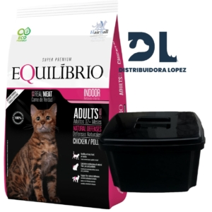 Equilibrio GatoAdulto 8.25 Kg + Contenedor
