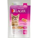 Lager Gato 10kg + 2pate + 6 Pagos