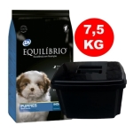 Equilibrio Cachorro Razas Pequeñas 7,5 Kg + Contenedor
