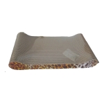 Rascador Para Gato Forma De Sillon (leopardo) + Yerba Gatera