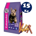 Eukanuba Cachorro Razas Pequeñas 15kg + Snack