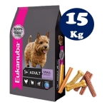 Eukanuba Adulto Razas Pequeñas 15kg + Snack