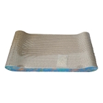 Rascador Para Gato Forma De Sillon ( Marino ) + Yerba Gatera