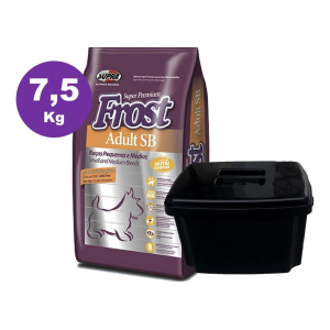 Frost Adulto Sb Raza Pequeña 7.5 Kg + Contenedor
