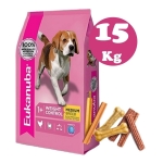 Eukanuba Weight Control Razas Medianas 15kg + Snack