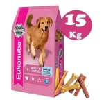 Eukanuba Weight Control Razas Grandes 15kg + Snack