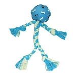Juguete Para Perro Muñeco Pata Hueso Con Cuerda 30cm Lcm