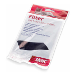 Filtro De Recambio Para Baño Sanitario Savic 10x15 Cm