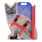 Arnes + Correa Para Gato Con Cascabel