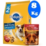 Pedigree Adulto Razas Pequeñas 9kg + 6 Pagos