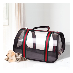 Bolso Transportadora Igloo Transparente Para Perro Y Gato
