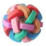 Juguete De Gato Pelota Chica 3d Con Cascabel