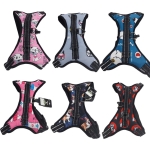 Arnes Pretal Pechera Perro Con Diseño Talle M / 10 A 14 Kg