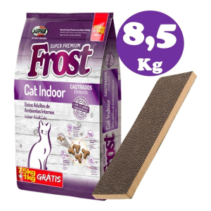 Frost Cat Indoor 7.5kg +1kg Gratis + Rascador C/yerba Gatera