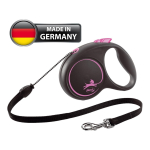Correa Retractil Flexi B.design M Cordon 5mt Max.20 Kg Rosa