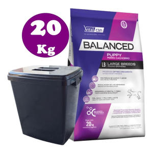 Vitalcan Balanced Cachorro Raza Grande 20kg + Regalo