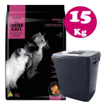 Three Cats Adulto Super Premium 15 Kg + Contenedor