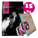 Three Cats Adulto Super Premium 15 Kg + Regalo