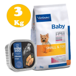 Virbac Hpm Baby Small&toy(raza Pequeña Y Mini) 3kg+ Regalo