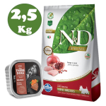 Farmina N&d Prime Grain Free Adulto Mini 2,5kg + Regalo