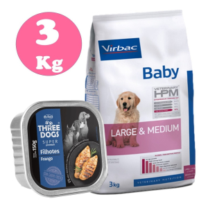 Virbac Hpm Baby(cachorro) Large & Medium 3 Kg + Regalo