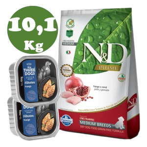 Farmina N&d Prime Grain Free Cachorro Mediana 10,1kg+ Regalo