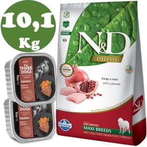 Farmina N&d Prime Grain Free Adulto Maxi 10,1kg + Regalo
