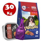 Sabrositos Adulto Mix De Carnes 22+8 Kg + Regalo