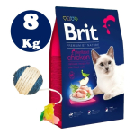 Brit Premiun Gato Castrado Pollo 8kg + Regalo