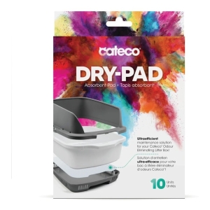 Tapete Almohadilla Absorbente Para Sanitario Cateco X 10 Un