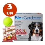 Pastilla Nexgard Anti Pulgas Y Garrapatas 25 A 50 Kg X 3 Un
