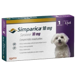 Tableta Antipulgas Y Garrapatas Simparica 2,5 A 5 Kg X 1comp