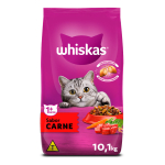 Alimento Whiskas 1+ Whiskas Gatos S Para Gato Adulto Sabor Carne En Bolsa De 10kg