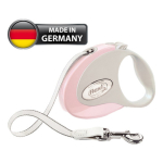 Correa Retractil Flexi Style M Cinta 5mts Hasta 25 Kg Rosa
