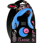 Correa Retractil Flexi N.classic L Cinta 5mts Max50 Kg Azul