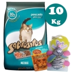 Sabrositos Gato Pescado 10 Kg