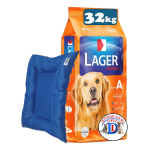 Lager Perro Adutlo 32 Kg + Colchoneta