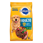 Pedigree Adulto 21kg + 2 Pouch + Biscrok