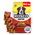 Alimento Para Perros Rosco Adulto 24 Kg + Regalo