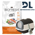 Biofresh Castrados Para Gato Sabor Salmon En Bolsa De 7.5kg + Baño cerrado