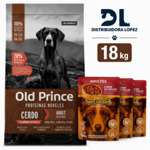 Old Prince Adulto Cerdo & Legumbres 15+3 Kg + Obsequio