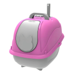 Baño Sanitario Para Gatos Con Filtro Wc Cat Box Pop 57x42x43 Color Rosa