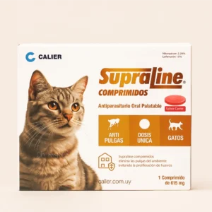 Tableta Antipulgas para Gato Supraline 1 mes