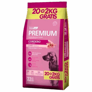 Vitalcan Premium Cordero 20+2kg